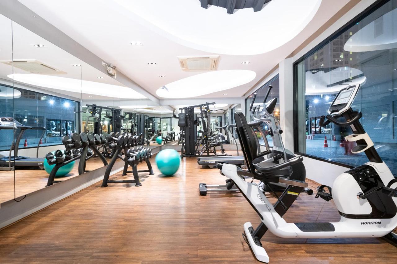 S Ratchada Leisure Hotel - Sha Plus Бангкок Екстер'єр фото The gym at the hotel